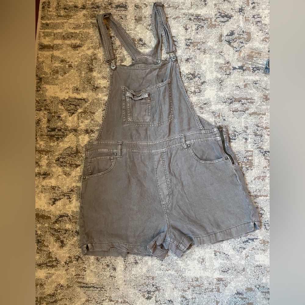 American Eagle Green Overalls